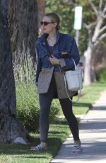 DAKOTA FANNING Out and About in Los Angeles 04/23/2019