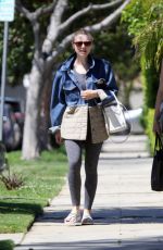 DAKOTA FANNING Out and About in Los Angeles 04/23/2019