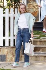 DAKOTA FANNING Out in Toluca Lake 04/03/2019
