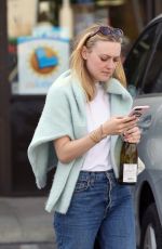 DAKOTA FANNING Out in Toluca Lake 04/03/2019