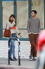 DAKOTA JOHNSON and Blake Lee Out for Dinner in Los Angeles 04/29/2019