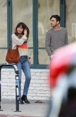DAKOTA JOHNSON and Blake Lee Out for Dinner in Los Angeles 04/29/2019