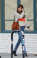 DAKOTA JOHNSON and Blake Lee Out for Dinner in Los Angeles 04/29/2019