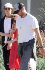 DAKOTA JOHNSON and Chris Martin & Out with Their Dog in Malibu 03/31/2019