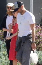 DAKOTA JOHNSON and Chris Martin & Out with Their Dog in Malibu 03/31/2019