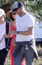 DAKOTA JOHNSON and Chris Martin & Out with Their Dog in Malibu 03/31/2019