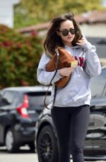 DAKOTA JOHNSON Out and About in Los Angeles 04/07/2019