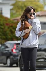 DAKOTA JOHNSON Out and About in Los Angeles 04/07/2019