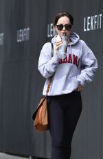 DAKOTA JOHNSON Out and About in Los Angeles 04/07/2019