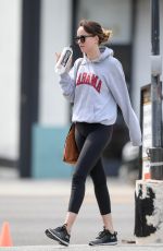 DAKOTA JOHNSON Out and About in Los Angeles 04/07/2019