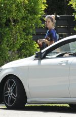 DANI THORNE Arrives at Her Home in Los Angeles 04/21/2019