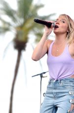 DANIELLE BRADBERY Performs at Stagecoach Music Festival in Indio 04/28/2019