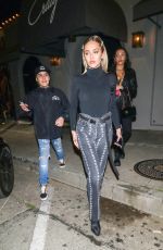 DELILAH HAMLIN Night Out in Los Angeles 04/02/2019