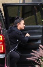 DEMI LOVATO Heading to a Gym in Los Angeles 04/29/2019