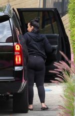DEMI LOVATO Heading to a Gym in Los Angeles 04/29/2019