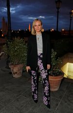DIANE KRUGE Out for Dinner at Loulou Restaurant in Paris 04/26/2019