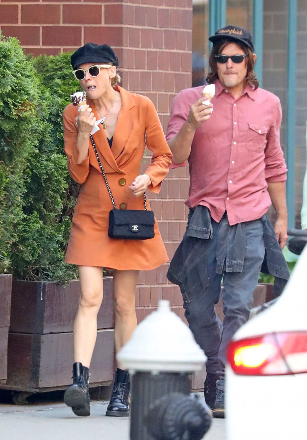 DIANE KRUGER and Norman Reedus Out for Ice Cream in New York 04/24/2019 ...