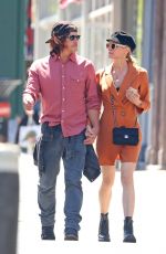 DIANE KRUGER and Norman Reedus Out for Ice Cream in New York 04/24/2019