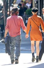DIANE KRUGER and Norman Reedus Out for Ice Cream in New York 04/24/2019