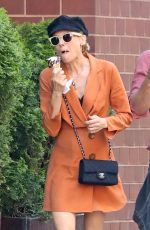 DIANE KRUGER and Norman Reedus Out for Ice Cream in New York 04/24/2019