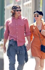 DIANE KRUGER and Norman Reedus Out for Ice Cream in New York 04/24/2019