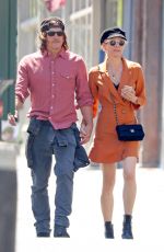 DIANE KRUGER and Norman Reedus Out for Ice Cream in New York 04/24/2019