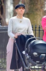 DIANE KRUGER at Washington Square Park in New Yorkk 04/15/2019