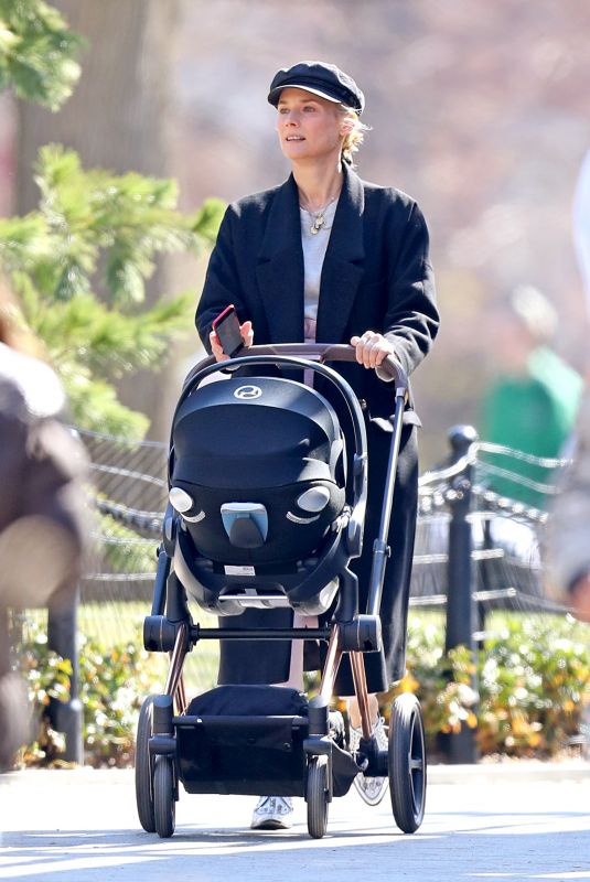 DIANE KRUGER at Washington Square Park in New Yorkk 04/15/2019