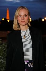 DIANE KRUGER Out for Dinner at Loulou in Paris 04/26/2019