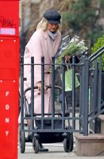 DIANE KRUGER Using Her Pram as Shopping Trolly in New York 04/18/2019