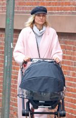 DIANE KRUGER Using Her Pram as Shopping Trolly in New York 04/18/2019