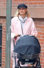 DIANE KRUGER Using Her Pram as Shopping Trolly in New York 04/18/2019