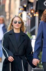 DIANNA AGRON and Winston Marshall Out in New York 04/03/2019