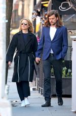 DIANNA AGRON and Winston Marshall Out in New York 04/03/2019