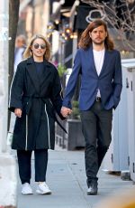 DIANNA AGRON and Winston Marshall Out in New York 04/03/2019