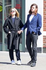 DIANNA AGRON and Winston Marshall Out in New York 04/03/2019