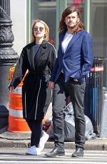 DIANNA AGRON and Winston Marshall Out in New York 04/03/2019