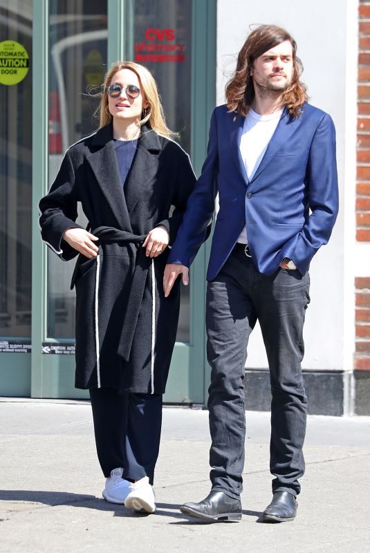 DIANNA AGRON and Winston Marshall Out in New York 04/03/2019