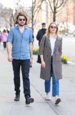 DIANNA AGRON and Winston Marshall Out in New York 04/08/2019