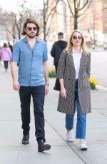 DIANNA AGRON and Winston Marshall Out in New York 04/08/2019