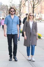 DIANNA AGRON and Winston Marshall Out in New York 04/08/2019