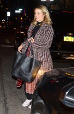 DIANNA AGRON Leaves Bowery Hotel in New York 04/02/2019