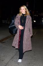 DIANNA AGRON Leaves Bowery Hotel in New York 04/02/2019