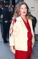 DREW BARRYMORE Arrives at Good Morning America in New York 04/01/2019