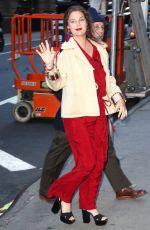 DREW BARRYMORE Arrives at Good Morning America in New York 04/01/2019