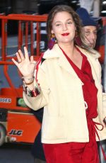 DREW BARRYMORE Arrives at Good Morning America in New York 04/01/2019