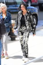 DUA LIPA Heading to Museum in New York 04/27/2019