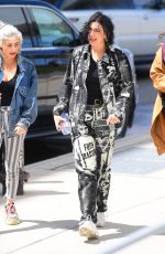 DUA LIPA Heading to Museum in New York 04/27/2019
