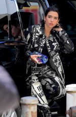 DUA LIPA Heading to Museum in New York 04/27/2019