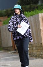 DUA LIPA Out House Hunting in London 04/26/2019
